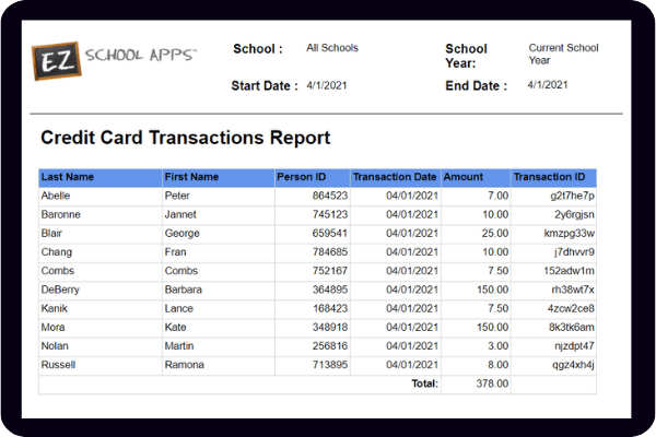 After School Care Software